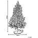 Albero Di Natale Innevato Bianco 210 Cm Tomichi - Foto miniatura 5