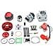 Filtro Carburatore Aria Bobina Di Accensione Set 44 Millimetri Cilindro Big Bore 53cc 54cc Top Kit Di Pistone Di Ricambio Per 47cc 49cc 2 Tempi Motore Di Pocket Bike Atv Quad Motocyle - Foto miniatura 2