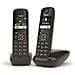 Telefono Fisso As690 Duo Nero - Foto miniatura 1
