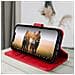 Custodia Per Apple Iphone 13 Pro Max Copertina Portacarte Supporto Rossa - Foto miniatura 3