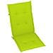 Cuscini per Sedie da Giardino 6 pz Verde Brillante 120x50x4 cm - Foto miniatura 2