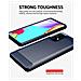 Custodia Compatibile Con Samsung Galaxy A91 / S10 Lite / M80s In Brushed Blu - Coperchio Protettivo In Silicone Tpu Flessibile In Look Acciaio Inossidabile-fibra Di Carbonio - Foto miniatura 4