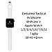 Cinturino 465 Originale Silicone Per Apple Watch 1-2-3-4-5-6-7-8-se 38 40 41mm White - Foto miniatura 2