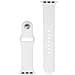 Cinturino 465 Originale Silicone Per Apple Watch 1-2-3-4-5-6-7-8-se 38 40 41mm White - Foto miniatura 3