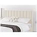 Cambridge Letto 140x190 Cm In Velluto Beige - Foto miniatura 7
