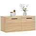 Mobile A Parete Rovere Sonoma 80x36,5x35 Cm Legno Multistrato - Foto miniatura 3