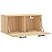 Mobile A Parete Rovere Sonoma 80x36,5x35 Cm Legno Multistrato - Foto miniatura 8