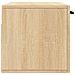 Mobile A Parete Rovere Sonoma 80x36,5x35 Cm Legno Multistrato - Foto miniatura 9