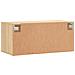 Mobile A Parete Rovere Sonoma 80x36,5x35 Cm Legno Multistrato - Foto miniatura 10