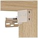 Mobile A Parete Rovere Sonoma 80x36,5x35 Cm Legno Multistrato - Foto miniatura 11
