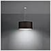 Lampadario Otto 50 Nero Sl. 0744 - Minimalista Lampadari Nero 115x50x50 Cm - Foto miniatura 3