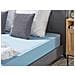 Coprimaterasso Elasticizzato Hofuf Cotone Azzurro - Foto miniatura 1