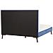 Letto Velluto Bayonne 180 X 200 Cm Blu - Foto miniatura 8