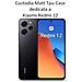 Custodia Tpu Silicone Cover Case Per Xiaomi Redmi 12 4g - 5g Black - Foto miniatura 2