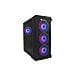Case IRID 503 ARGB Micro Tower Micro-ATX Mini-ITX Porte USB 2xUSB 2.0 1xUSB 3.2 Gen1 Colore Nero - Foto miniatura 1