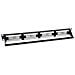Equip 135426, Cat6, 22/26, Nero, ABS sintetico, Acciaio, Montaggio a rack, 1U - Foto miniatura 2