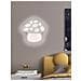 Applique Led Luce Bianca Calda Naturale Lampada Da Parete A Forma Di Fungo - Foto miniatura 1