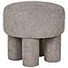 Pouf Perth - Grigio - Poliestere - 43x43x43 Cm - Foto miniatura 1