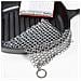 32210 Pulitore Per Ghisa, Cotta Maglia Di Acciaio Inossidabile, Chainmail Scrubber Acciaio Inox - Foto miniatura 4
