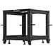 Lanberg OR01-6109-B, Rack indipendenti, 9U, 600 kg, Griglie, Rotelle, 21 kg - Foto miniatura 3