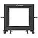 Lanberg OR01-6109-B, Rack indipendenti, 9U, 600 kg, Griglie, Rotelle, 21 kg - Foto miniatura 6