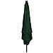 Parasol da giardino quadrato con luci LED 295x245 cm Verde - Foto miniatura 2