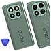 Cover Batteria Xiaomi X7 Originale Service Pack, Verde - Foto miniatura 2