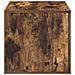 Cabinetto di Stoccaggio in Rovere Affumicato 127x41x40 cm in Legno Ingegnere - Foto miniatura 8