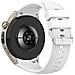 Cinturino In Silicone Color Kaki Da 46 Mm Compatibile Con Huawei Watch 5: Sostituisci Il Tuo Cinturino Con Stile White - Foto miniatura 3