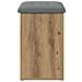 Scarpiera Rovere Artigianale 62x32x50 cm in Legno Multistrato - Foto miniatura 5