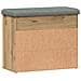 Scarpiera Rovere Artigianale 62x32x50 cm in Legno Multistrato - Foto miniatura 6