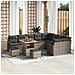 Set Divano da Giardino 12 pcs Grigio 80 x 80 x 71 cm - Foto miniatura 2