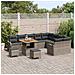 Set Divano da Giardino 12 pcs Grigio 80 x 80 x 71 cm - Foto miniatura 3