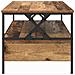 Tavolino da salotto with Drawer Legno vecchio 100 x 51 x 45 cm - Foto miniatura 7