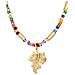 Collana Girocollo In Oro Con Cristalli Multicolori - Foto miniatura 2