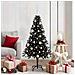 Albero di Natale con 150 LED con supporto Nero 150 cm PVC - Foto miniatura 2