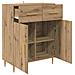 Credenza Rovere artigianale 69,5 x 34 x 90 cm Legno multistrato - Foto miniatura 5