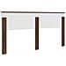 Testiera con testiera Rovere Marrone 180 cm Legno multistrato - Foto miniatura 6