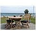 Cuscino Outdoor Alture Nero Per Sedia - Foto miniatura 4