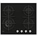 CDIV6GBFE4WB Nero Da incasso 60 cm Gas 4 Fornello (i) - Foto miniatura 1