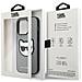 Karl Lagerfeld Klhcp14xsapchg Custodia Iphone 14 Pro Max 6.7 Argento Saffiano Choupette Head Patch - Foto miniatura 3