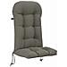 Cuscino per Lounger Sole PUTTEN 100% Poliestere Grigio - Foto miniatura 1