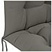 Cuscino per Lounger Sole PUTTEN 100% Poliestere Grigio - Foto miniatura 5