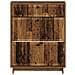 Mobile per scarpe EDE 78 x 24 x 103 cm Legno ingegnerizzato - Foto miniatura 4
