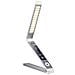 NT-L05 Lampada LED ricaricabile portatile per la lettura con termometro e comandi touch, regolazione della luminosità - Finitura alluminio - Foto miniatura 4