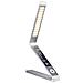 NT-L05 Lampada LED ricaricabile portatile per la lettura con termometro e comandi touch, regolazione della luminosità - Finitura alluminio - Foto miniatura 5