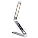 NT-L05 Lampada LED ricaricabile portatile per la lettura con termometro e comandi touch, regolazione della luminosità - Finitura alluminio - Foto miniatura 1