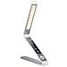 NT-L05 Lampada LED ricaricabile portatile per la lettura con termometro e comandi touch, regolazione della luminosità - Finitura alluminio - Foto miniatura 2