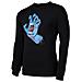 Felpe Santa Cruz Screaming Hand Abbigliamento Uomo M - Foto miniatura 1