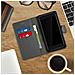 Custodia Smartphone 5,31 E 5,8 Pollici Portafoglio Cover Scorrevole - Grigio - Foto miniatura 3